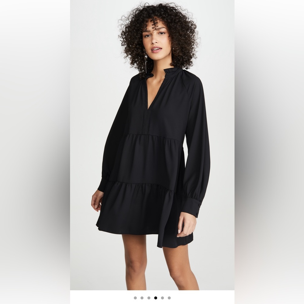 Amanda Uprichard black Saffron dress